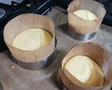 分厚く焼いた♡バナナホットケーキ作り方4写真