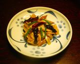 豚肉とキクラゲの炒め物ワンパン簡単作り方2写真