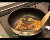 桜えびと水菜の醤油ペペロンチーノ♪作り方6写真