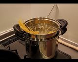 桜えびと水菜の醤油ペペロンチーノ♪作り方4写真