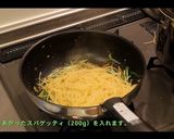 桜えびと水菜の醤油ペペロンチーノ♪作り方8写真