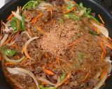 簡単！！韓国料理屋さんの本格チャプチェ作り方8写真