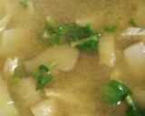 健康野菜　菊芋の味噌汁作り方3写真
