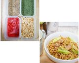 ✿焼きそば&うさぎのポケットサンド✿作り方2写真