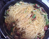 おうちにあるものであっさり和風パスタ作り方5写真