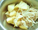 えごま油プラス☆わさび菜とりんごのサラダ作り方6写真