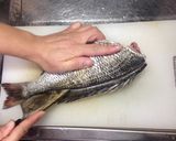 チヌ(クロダイ)の活け造り作り方4写真