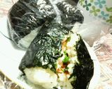 最近はまっているおにぎり☆甘塩鮭ハラス♪作り方3写真