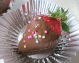 きらきらチョコがけイチゴ作り方7写真