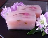 春にぴったり✿三層のさくらようかん作り方11写真