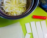 プチ春巻き～キャベツかにかま～作り方1写真