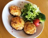 新玉葱とツナのキッシュ風まるごとパプリカ作り方7写真
