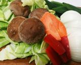 春キャベツと新玉ねぎのホイル蒸し焼き作り方1写真