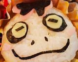 ツチノコパンダのおにぎり弁当♪作り方2写真