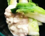 つぼみ菜としゃけマヨネーズあえ作り方7写真