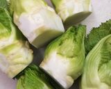つぼみ菜としゃけマヨネーズあえ作り方2写真