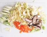二日酔いにピッタリ！！野菜ラーメン作り方2写真
