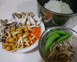 ちゃんちゃん焼き風？炊き込みごはん作り方1写真