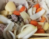 簡単！ごろつき野菜の豚汁◆あつあつで作り方5写真