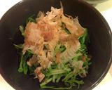 簡単美味☆干しえびと水菜の胡麻サラダ作り方2写真