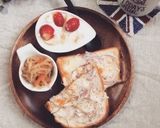 超簡単！うまうまオニオントースト♪作り方4写真