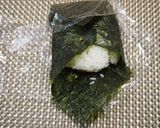 レンコンのきんぴらとチーズのおにぎらず作り方2写真