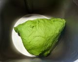 HBで長時間発酵 渦巻き抹茶あんぱん作り方9写真