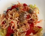 マルちゃんオレノイタリアントマト焼きそば作り方3写真