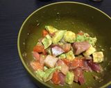 アボカド漬け海鮮丼作り方1写真