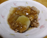 里芋と大根の鶏そぼろあんかけ作り方6写真