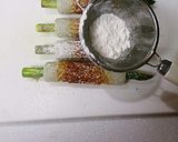 アスパラとちくわのロールカツ作り方2写真