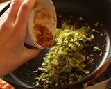 春◎菜の花と山菜のおもてなし混ぜご飯作り方3写真
