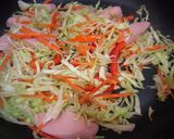 時短で美味しい☆オム焼きそば弁当♪作り方3写真