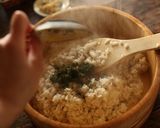 春◎菜の花と山菜のおもてなし混ぜご飯作り方7写真
