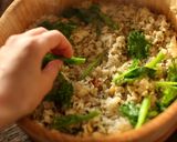 春◎菜の花と山菜のおもてなし混ぜご飯作り方11写真