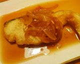 鯖の新玉ねぎソースがけ作り方5写真