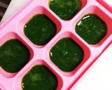 離乳食初期▷ほうれん草のペースト作り方3写真