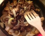 牛乳で簡単☆牛肉とキノコのクリーム煮作り方5写真