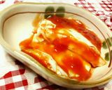 お弁当にも☆目玉焼きのケチャップ煮♪♪作り方4写真