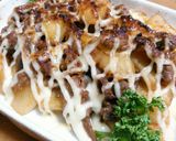 焼肉のタレとマヨネーズで♡牛じゃが焼き作り方7写真