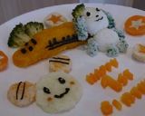 １才お誕生日プレート作り方1写真