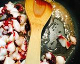 残りタコで!タコと大葉のパスタ作り方5写真