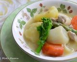 やわらかチキン和風豆乳くりーむしちゅ～作り方11写真