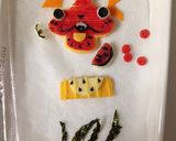 妖怪ウォッチよりスイカニャン❤︎キャラ弁作り方2写真