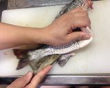 チヌ(クロダイ)の活け造り作り方8写真