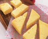 材料4つ☆カルピスでヨーグルトケーキ作り方6写真