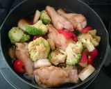 お酢でさっぱり！鶏肉の煮物作り方7写真