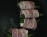 アスパラとクリームチーズのベーコン巻き作り方5写真