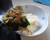 5分でできる、いかなごのくぎ煮丼作り方5写真