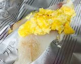 鱈とスクランブルエッグのホイル焼き作り方3写真